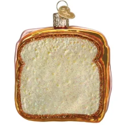 Hot Old World Christmas Ham And Cheese Sandwich Ornament -