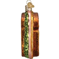 Hot Old World Christmas Ham And Cheese Sandwich Ornament -