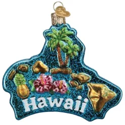 Discount Old World Christmas Hawaiian Islands Ornament -