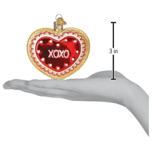 Outlet Heart Cookie Ornament - Inspirational