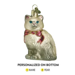 Fashion Old World Christmas Himalayan Kitty Ornament -