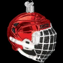 Hot Old World Christmas Hockey Helmet Ornament -