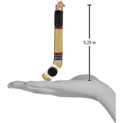 Best Old World Christmas Hockey Stick Ornament -