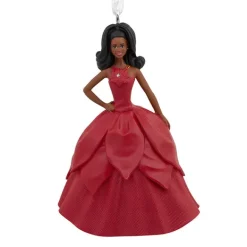 Discount Holiday Barbie™ Ornament - African American Licensed Characters