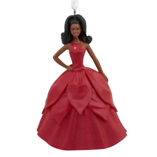 Discount Holiday Barbie™ Ornament - African American Licensed Characters