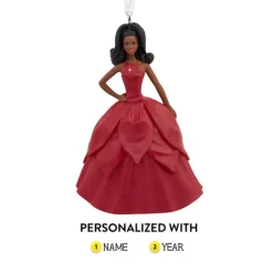 Discount Holiday Barbie™ Ornament - African American Licensed Characters