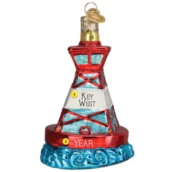 Hot Old World Christmas Holiday Buoy Ornament -