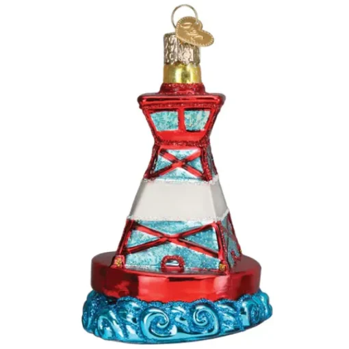 Hot Old World Christmas Holiday Buoy Ornament -