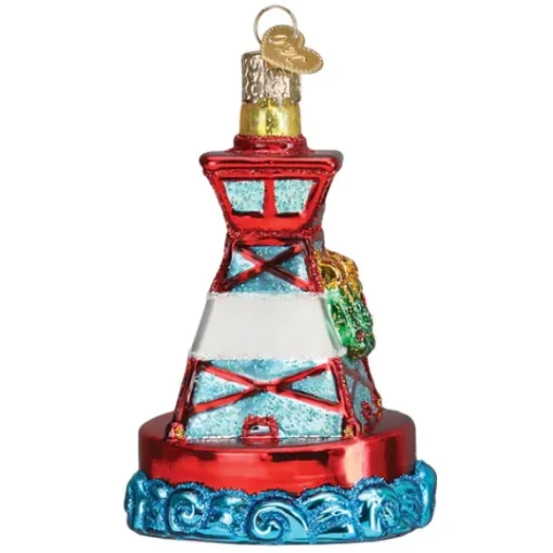 Hot Old World Christmas Holiday Buoy Ornament -
