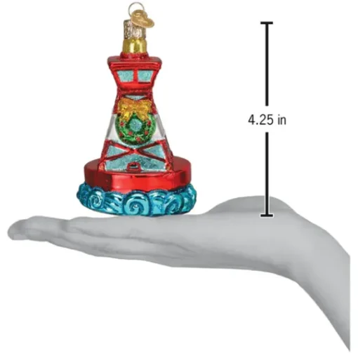 Hot Old World Christmas Holiday Buoy Ornament -