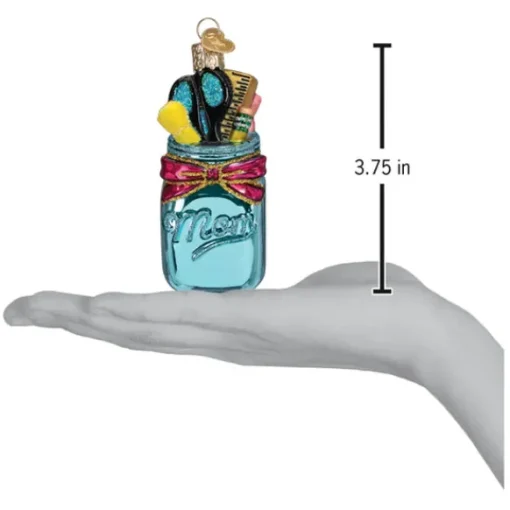Fashion Homeschooling Mom Ornament - School Days