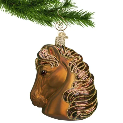 Online Horse Head Ornament - Animals
