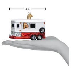 Discount Horse Trailer Ornament - Animals
