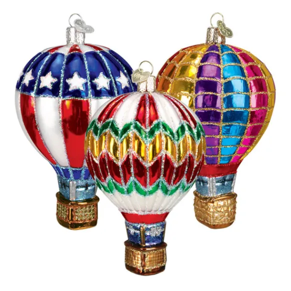 Online Old World Christmas Hot Air Balloon Ornament -