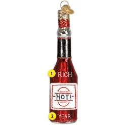 New Old World Christmas Hot Sauce Ornament -