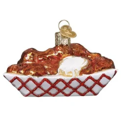 Outlet Old World Christmas Hot Wings With Dip Ornament -