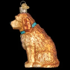 Cheap Old World Christmas Irish Doodle Ornament -