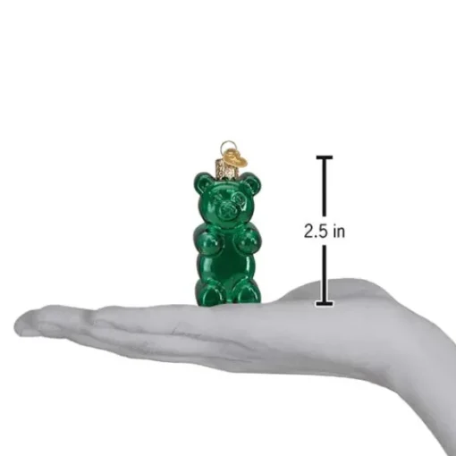 Flash Sale Old World Christmas Jelly Bear Ornament Set -