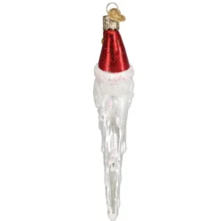 Shop Old World Christmas Jingle Bell Santa Icicle Ornament -