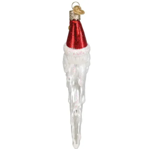 Shop Old World Christmas Jingle Bell Santa Icicle Ornament -