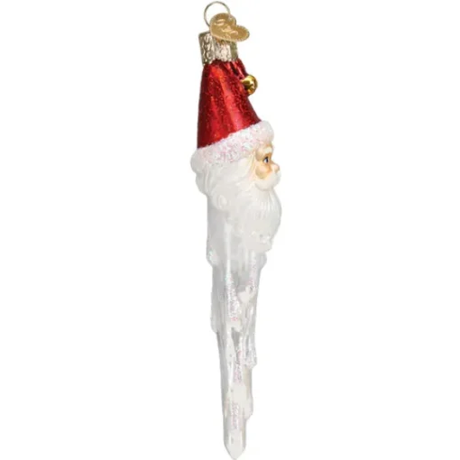 Shop Old World Christmas Jingle Bell Santa Icicle Ornament -