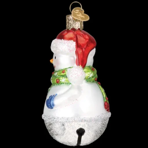 Sale Old World Christmas Jingle Bell Snowman Ornament -