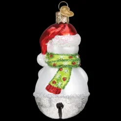Sale Old World Christmas Jingle Bell Snowman Ornament -