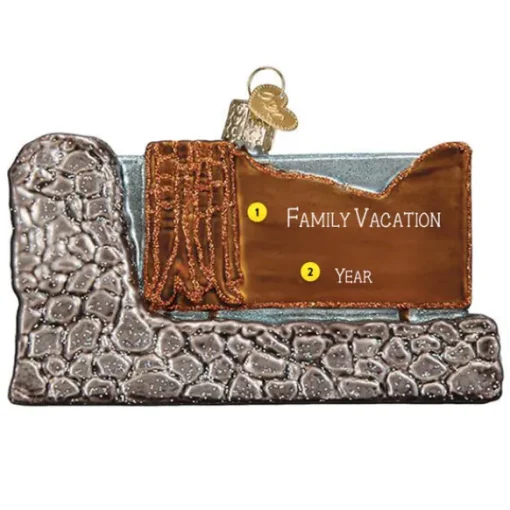 Fashion Old World Christmas Kings Canyon National Park Ornament -