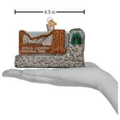 Fashion Old World Christmas Kings Canyon National Park Ornament -