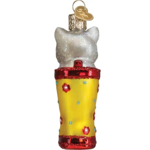 Discount Old World Christmas Kitten In Rain Boot Ornament -