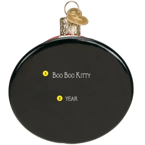Hot Kitty Bowl Ornament - Animals