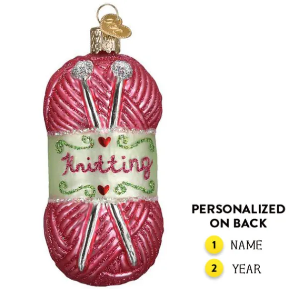 Flash Sale Knitting Yarn Ornament - Hobbies & Activities