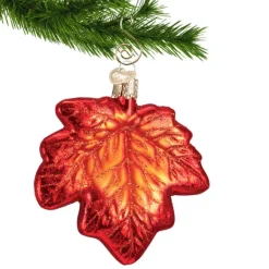 Online Maple Leaf Ornament - Halloween