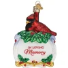 Flash Sale Memorial Cardinal Ornament - Memorial