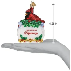 Flash Sale Memorial Cardinal Ornament - Memorial