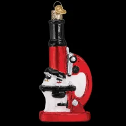 New Microscope Ornament - School Days