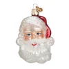 Flash Sale Old World Christmas Mid-Century Santa Head Ornament -