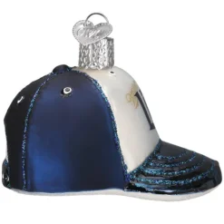 Clearance Old World Christmas Miller Lite Baseball Cap Ornament -