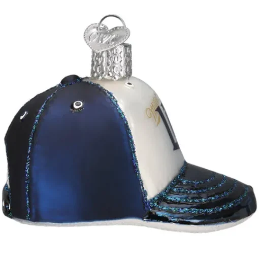 Clearance Old World Christmas Miller Lite Baseball Cap Ornament -