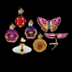 Best Sale Mini Garden Ornament Set - Garden, Birds & Insects