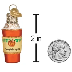 Sale Old World Christmas Mini Pumpkin Spice Latte Ornament -