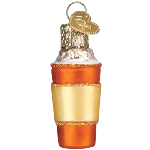 Sale Old World Christmas Mini Pumpkin Spice Latte Ornament -
