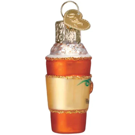 Sale Old World Christmas Mini Pumpkin Spice Latte Ornament -
