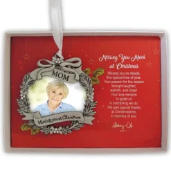 Online Mom Memorial Photo Frame Ornament Memorial