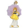 Store Old World Christmas Morton Salt Umbrella Girl Ornament