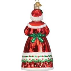 Hot Old World Christmas Mrs. Claus Ornament -