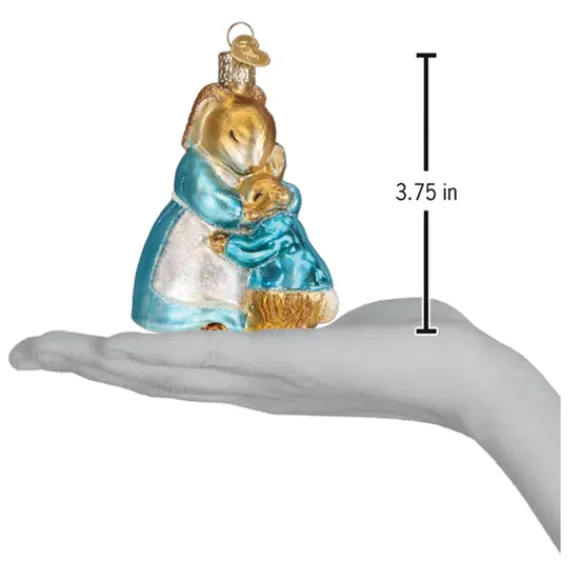 Best Mrs. Rabbit And Peter Ornament - Licensed Characters