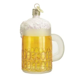 Hot Old World Christmas Mug Of Beer - Ornament