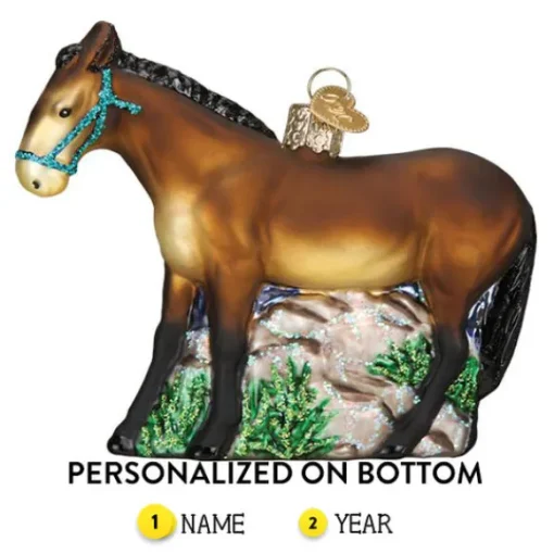 Sale Mule Ornament - Animals