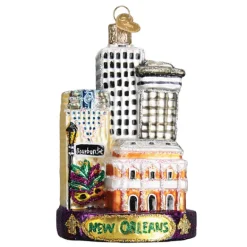Hot Old World Christmas New Orleans Ornament -
